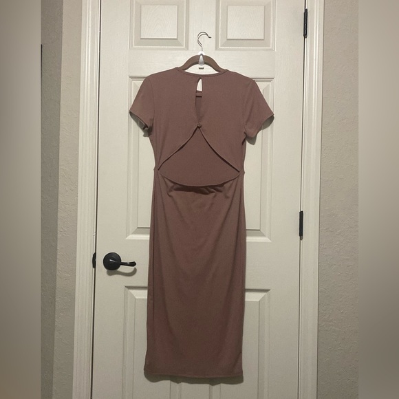 Women's Bodycon Dress | Color: Topaz | Size: Large - Picture 4 of 9